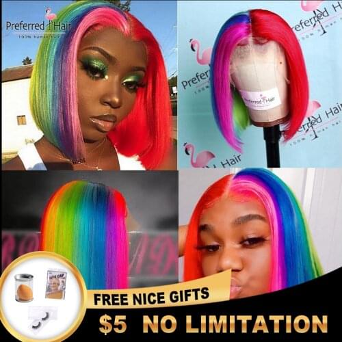 Preferred 26 inch lace front wig 150 density picture color