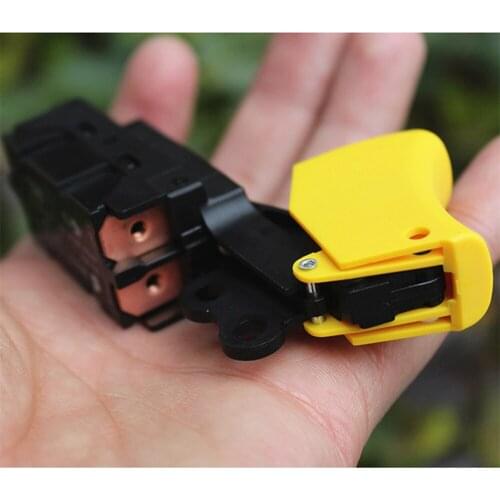 Durable Pressing Switch 220V 10A Ship Shape Switch Replacement Accessory for Defond Electric Tool