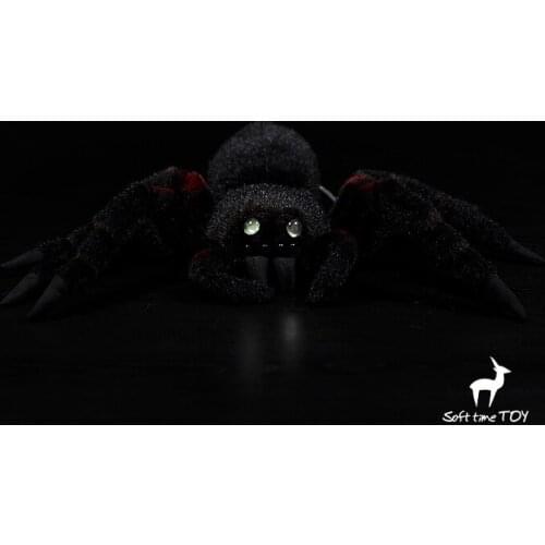 Rare animals stuffed toy real life Mexican Red Kneed Tarantula dolls birthday toys puzzle Decoration props