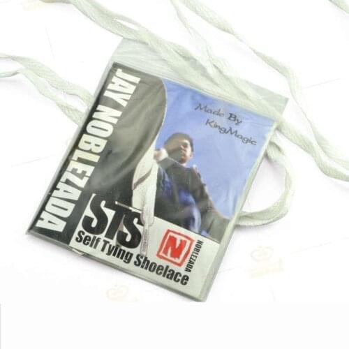 Self Tying Shoelace Can Be Tied By Itself Street Magic Tricks Magician Gimmick Magic Illusion Close Up Magic Toys Easy To Do
