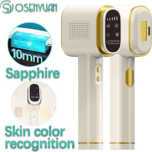 Sapphire Epilator Hair Removal The Worlds First Fully Intelligent Skin Detection Laser Epilator Sapphire Ice Epilator For Women