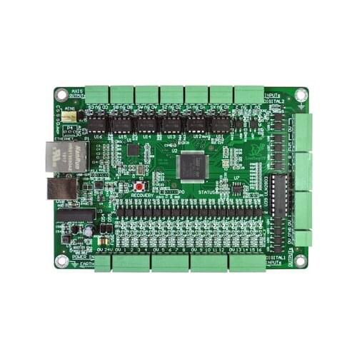 Cnc machine USB+Ethernet MACH3 CNC network control board Engraving machine 6-axis network port Motion control card