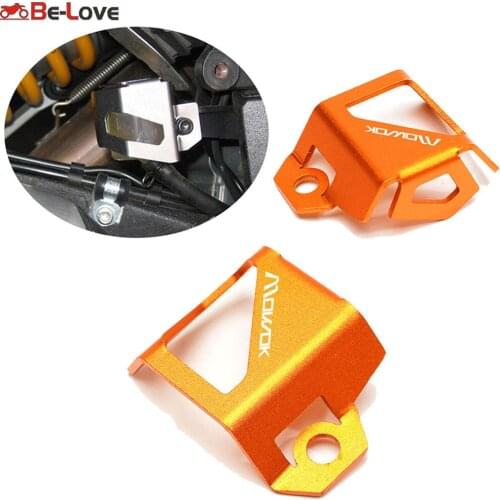 For KTM Adventure 1090 1190 1290 SUPER ADVENTURE R Motorcycle Rear Brake Fluid Reservoir Guard Cover Protect For DUKE