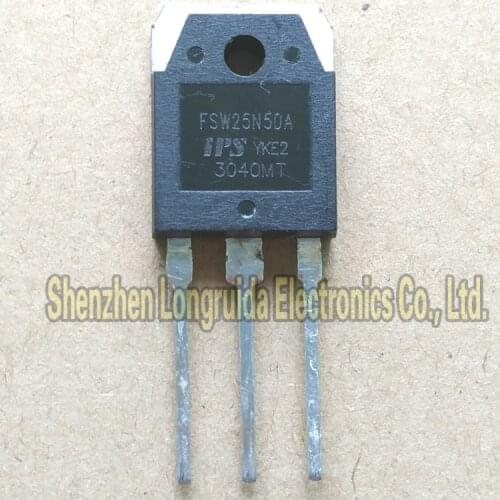 10PCS FSW25N50A FSW25N50 TO-247 MOSFET TRANSISTOR 25A 500V