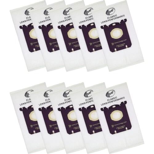 10Pcs/lot Dust Bag Vacuum Cleaner bag For Philips Electrolux FC8202 FC8204 FC9087 FC9088 HR8354 HR8360 HR8378 HR8426 HR8514