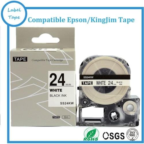 10 pcs mixed compatible kingjim 24mm/36mm for labelworks LW700/LW900P