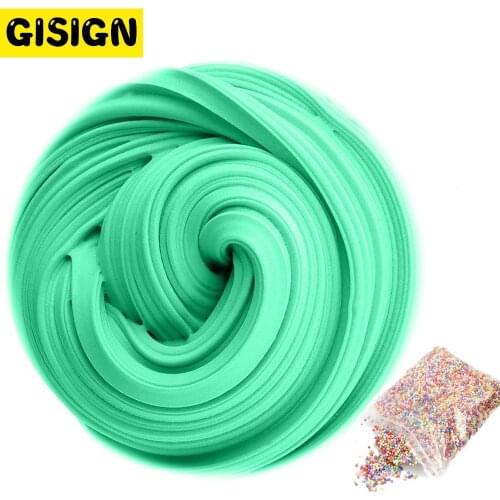 3D Fluffy Foam Clay Slime DIY Soft Cotton Slime Ball Kit Air Dry Clay Lizun Charms Light Plasticine Antistress Kids Toys