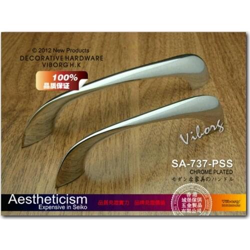 4 pieces/lot) 96mm VIBORG Zinc Alloy Drawer Handles& Cabinet Handles &Drawer Pulls & Cabinet Pulls, SA-737-96