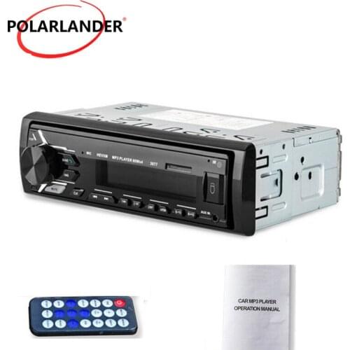 Car Radio 1din Autoradio Aux Input Receiver Bluetooth Stereo Radio MP3 Multimedia Player Support FM/MP3/WMA/USB/SD Card