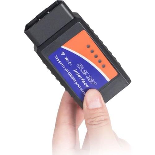 High quality Car detector WIFI ELM327 OBD2 supports Android Apple ios dual system English version pic25k ELM 327 OBD diagnostic