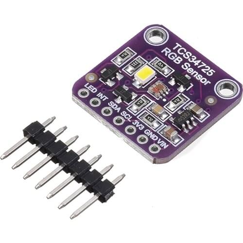 TCS34725 Digital RGB Light Color Sensing Sensor Board Recognition Module