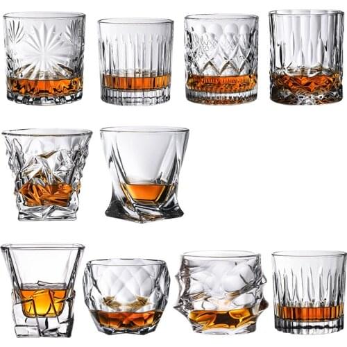 Household whisky glass northern European classical wine tasting wine cup glass crystal personality vodka beer stein