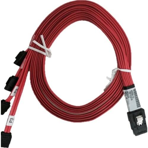 Eastforfuy Original molex Mini SAS 36P to 4sata 7p 1 to TO / tow 4sata minisas line