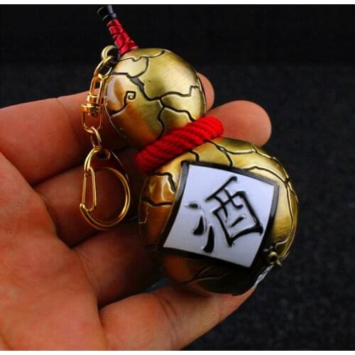 Fate Grand Order FGO Shuten Douji Cosplay flagon Props Onmyoji Props Zinc alloy metal Keychain Accessories Halloween wine pot