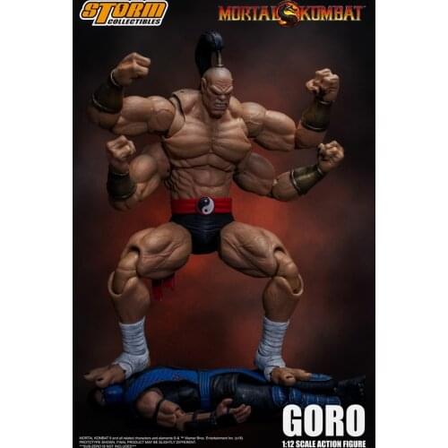 Storm Toys 1/12 Mortal Kombat Carlo Goro four-handed monster GORO double-headed sculpture in stock