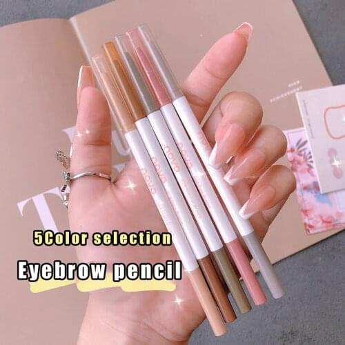 NOVO Eyebrow Pencil Natural Long-lasting No Blooming Waterproof Easy To Wear Eyebrow Pen Don't Take Off Makeup Cosmetic TSLM1
