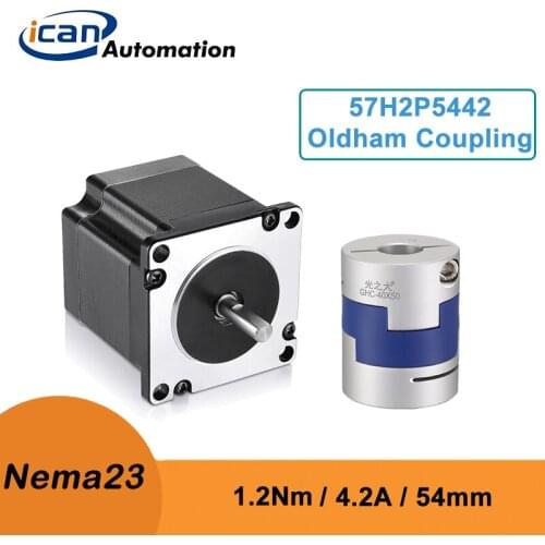 ICAN Nemo Stepper Motor Kit 1.2Nm 4.2A Aluminium GFC Flexible Coupling