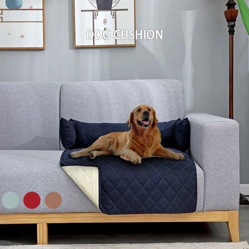 Dog Bed Mat Breathable Summer Pet Sleeping Cool Mat Waterproof Puppy Kitten Sofa Cushion Kennel with Pillow Pet Supplies