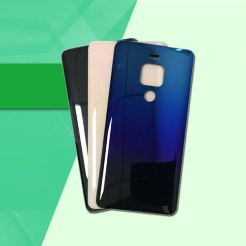 For Huawei mate 20 Battery Cover Back Panel for Huawei mate 20 HMA-L09 HMA-L29 Rear Glass Door Housing Case NO Camera Lens
