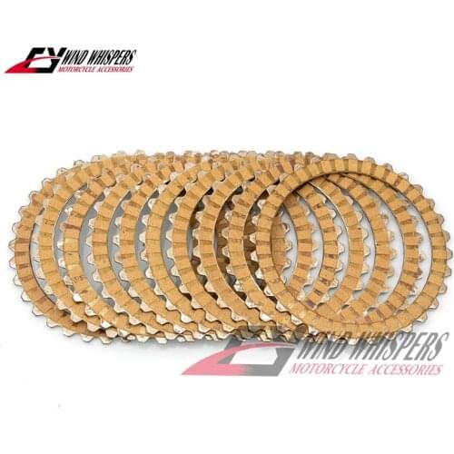 Motorcycle Paper base Friction Clutch Discs plates For Suzuki GSX1100G GSX 1100 G 1991-1993 GSX-R1100 GSX-R GSXR 1100 1989-1992