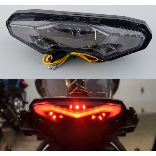 LED Tail Light Brake Turn Signal Lamp Fit for Yamaha MT-09 Tracer FZ-09 FJ-09 MT-10 FZ-10 Motorcycle Accessories