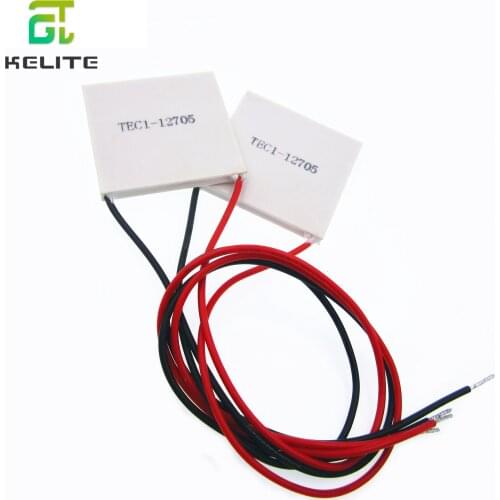 TEC1-12705 12703 12706 TEC1-12708 12709 12710 12715 Thermoelectric Cooler Peltier TEC1-12706 40*40MM 12V Peltier Elemente Module
