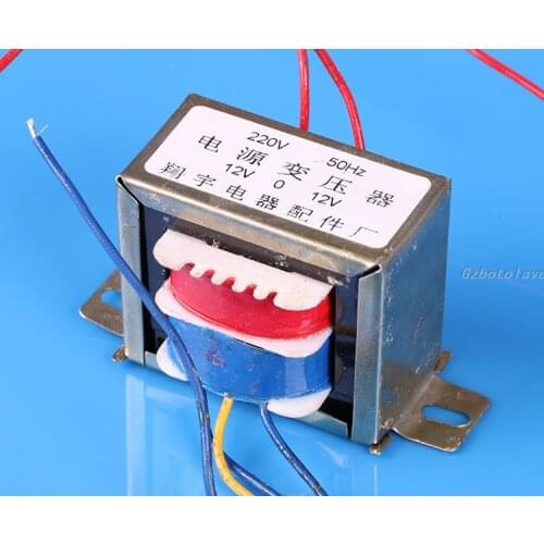 12W Double 12V / double 15V single 12V IE transformer amplifier power transformer for headphone preamplifier DAC DIY