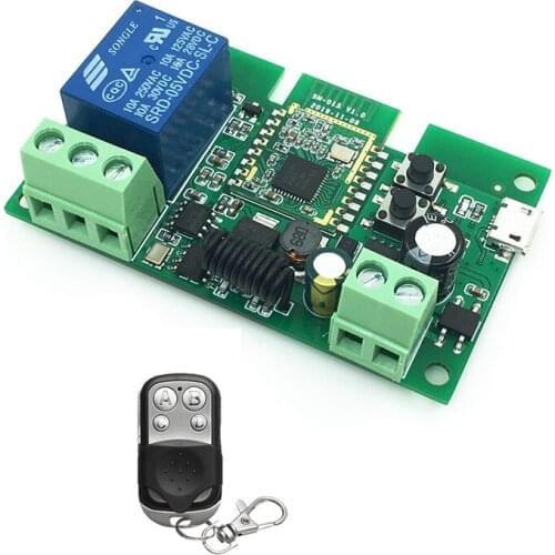 Tuya Zigbee Jog Inching Switch Module, USB 5V 7-32V DIY Smart Switch, For Ewelink Zigbee Bridge, Voice Control By Alexa