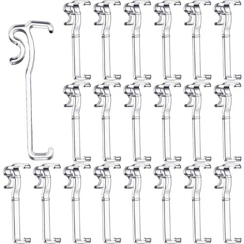 Valance Clips Clear Plastic Valance Retainer Clips Hidden Valance Clips Blind Window Valance Clips Window Blind Clips wholesales