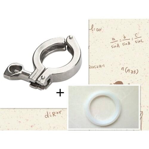 1.5" - 8" Sanitary Stainless Steel Tri Clamp Clamps Clover for Ferrule SS304