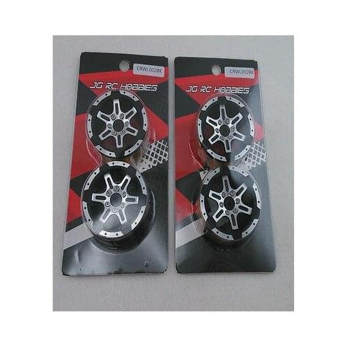 1.9inch Black Emulation Wheels B for 1/10 Rock Crawler RC Car TH01487-SMT4