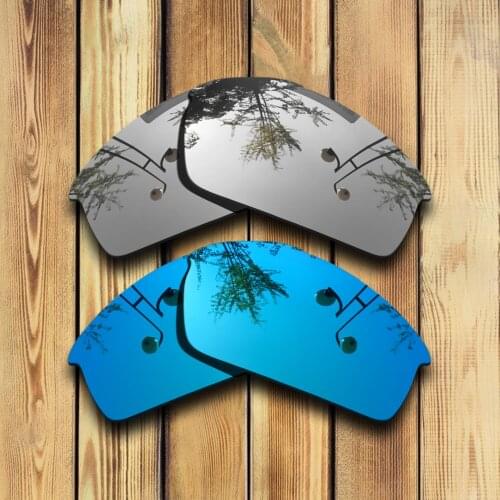 100% Precisely Cut Polarized Replacement Lenses for Bottlecap Squared Sunglasses Chrome & Blue Combine Options