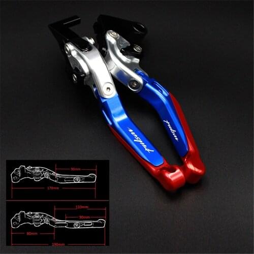 For Bajaj Pulsar 200 NS All Years Hot High-quality CNC Motorcycle Foldable Extending Brake Clutch Lever And Moto 170mm Lever