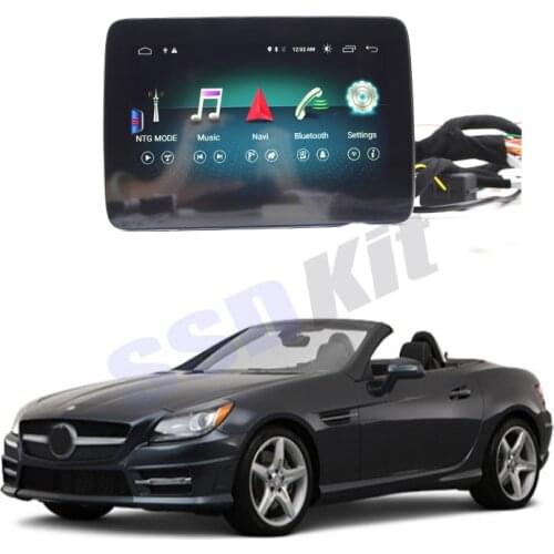 For Mercedes Benz SLK SLC 200 250 300 350 55 MB R172 NTG Navi Car Stereo Audio Navigation GPS IPS Android