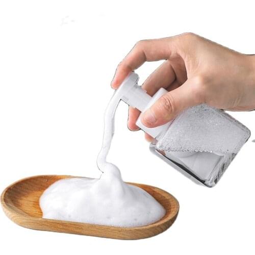 250/400ml Foam Pump Bottles Soap Foaming Dispensers Shampoo Bubble Flask Lotion Perfume Transparency Container Bathroom Supplies