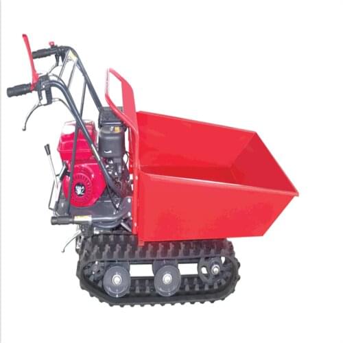 Farm Home Used Machine Micro Tracked Transporter Loader Hydraulic Crawler Dumper Truck Tipper