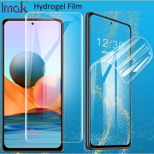 Imak Hydrogel Film For POCO X3 GT Soft Clear Screen Guard Protective oleophobic