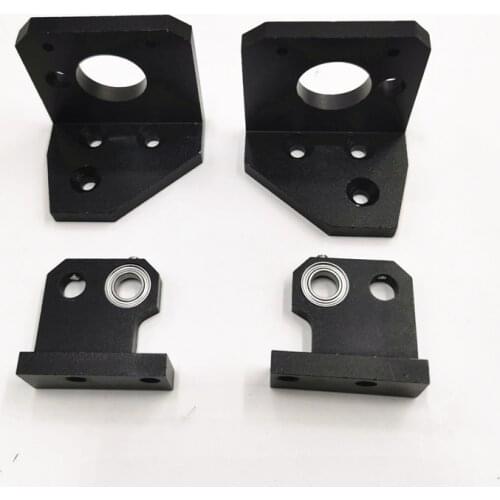 Funssor Prusa i3 bear aluminum alloy Z axis stepper motor mount bottom top bracket