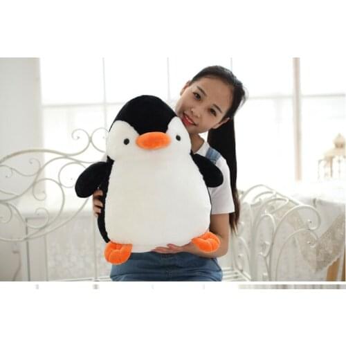 Stuffed toy large 45cm cute penguin plush toy doll,soft throw pillow toy ,birthday gift c0335