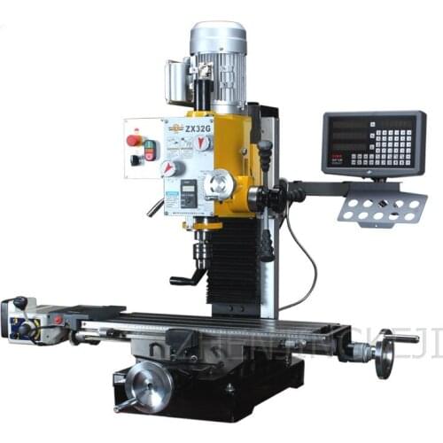 ZX32G Desktop Drilling and Milling Machine Home Milling Machine industry Woodworking Drilling Machine Miniature Metal Machining