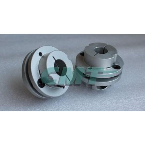 New Frame Model Aluminum alloys Single Diaphragm coupling Fit servo and stepper motor shaft-coupler D=56 L=45 D1&D2 at 10-20mm