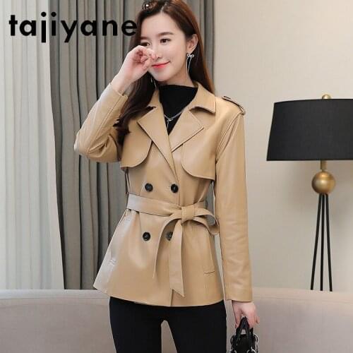 Autumn Women Clothes Real Sheepskin Jacket Womens Genuine Leather Coats Woman 100% Sheepskin Windbreaker Mujer Chaqueta TN2777