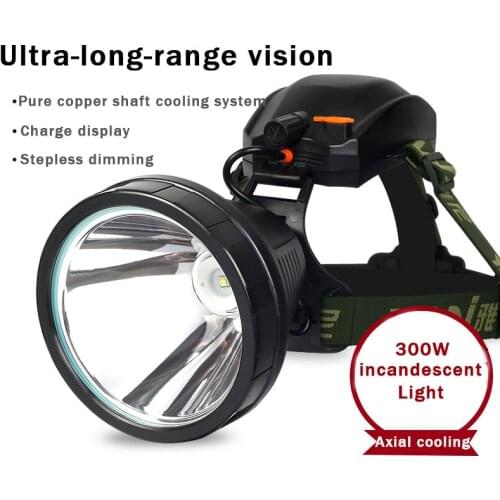 Professional 10W LED Hunting Fishing Headlamp XM-L2 LED Emergency Repairing Headlight Rechargeable Built in 4 Lithium batteries