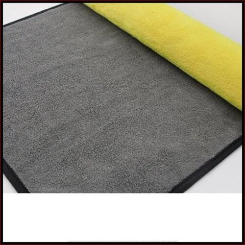 Super Thick Plush Microfiber Car Cleaning Cloth Wet and Dry Dirt Dust Car Wiping Washing Towel Good Water Absorption