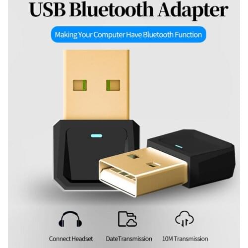 USB Bluetooth 5.0 Adapter Receiver Transfer Wireless Adapter for Laptop PC Mouse Keyboard Speaker