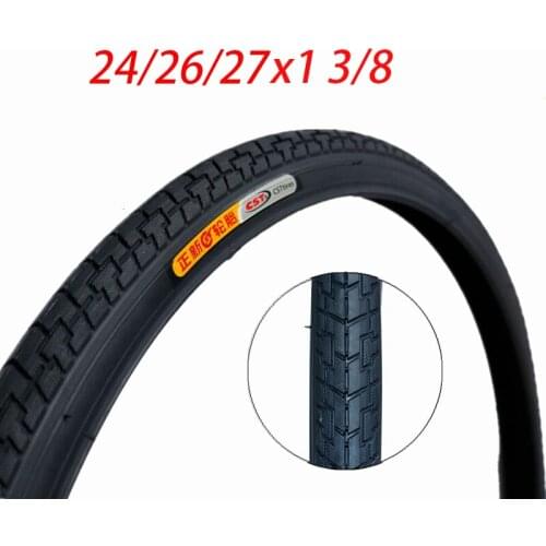 Bicycle tires 20/22/24/26/27 x1 3/8 Tires 24”20/22/24/26/27 inch Tires ladies folding BMX bike inner tubes camera tire