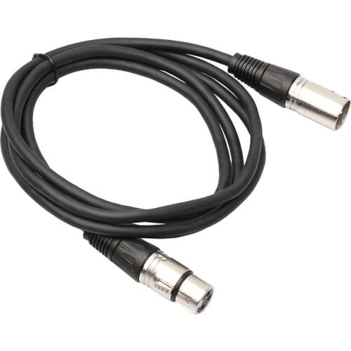 XLR Microphone Cable Balanced 3 Pin XLR Male to XLR Female Cord for Powered Speaker Audio Interface Mixer New