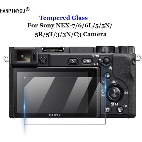 For Sony NEX-7 / 6 / 6L5 / 5N / 5R / 5T 3 / 3N / C3 Clear / Anti Blue Ray Tempered Glass 9H 2.5D Camera Screen Protector Film