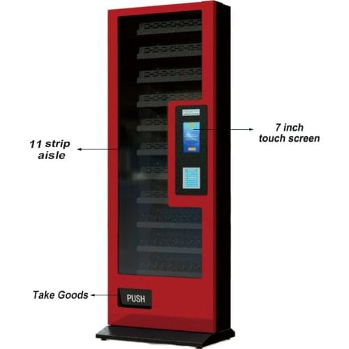 2019 Hot sale middle multifunction vending machine snack vending machine cigarette vending machine