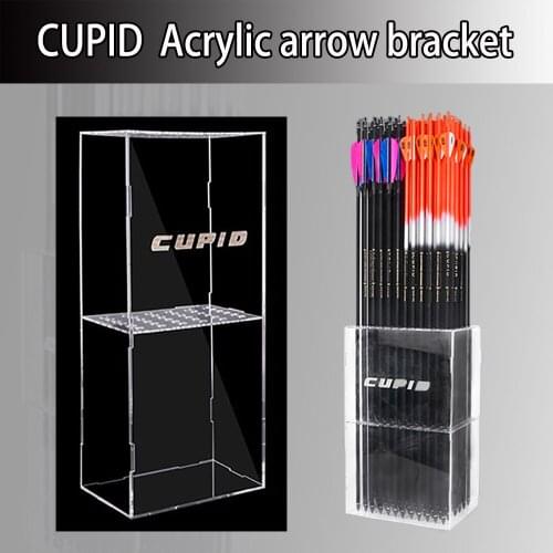 1*Archery Acrylic Arrow Bracket Storage Box Detachable Arrow Insert Protector Arrows Bow Arrow Hunting Shooting Accessories